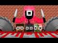 Monster School : KILL ALL MONSTERS SQUID GAME CHALLENGE - Minecraft Animation