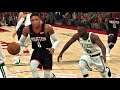 NBA 2K20 Gameplay - Houston Rockets vs Boston Celtics NBA Finals (12 Minute Quarters) NBA 2K20 PS4