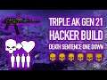 PAYDAY 2 - New SMG / Triple AK Gen 21 Hacker  - Death Sentence One Down Build