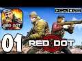 RED DOT PK FPS (TESTE GLOBAL) - Gameplay Android, IOS - (FPS)