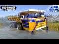 Spintires: MudRunner - BELAZ-75710 The Biggest Dump Truck Drives through the Swamp