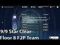 Abyss Floor 8 F2P Team 9 Star Clear [Genshin Impact]