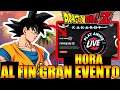 AL FIN GRAN EVENTO DE JUEGOS DE DRAGON BALL FECHA Y HORA EXACTA Y MAS DETALLES DE ESTO.....