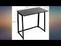 Folding Desk No-Assembly Small Computer Desk Foldable Table Desk for Small Space review