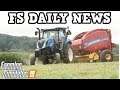 FS DAILY NEWS! | New 2wd Tractor In Testing Plus Fact Sheet Friday | Farming Simulator 19