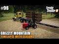 Grizzly Mountain Timelapse #96 Loading Pallets & Planting Crops, Farming Simulator 19 Seasons