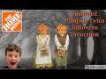 Home Depot Animatronic Pumpkin Twins Halloween 2021 Decoration Unboxing Set up And Review