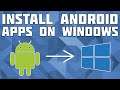 How to Install and Use Android Apps on Windows 10 PC! Bluestacks Setup Tutorial!