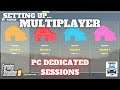 How To Setup Multiplayer on PC - Farming Simulator 19 - Dedicated Sessions