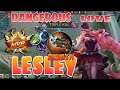 LESLEY DANGEROUS LOVE GAMEPLAY - Mobile Legends | EzekhieL's Tv
