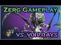 Playing vs Voidrays into Adepts [Starcraft 2 - Zerg Gameplay / Ladder]