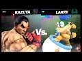 Super Smash Bros Ultimate Amiibo Fights – Kazuya & Co #446 Kazuya vs Larry