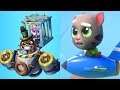 Talking Tom Gold Run vs Talking Tom HERO DASH Android Gameplay #4