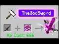 Upgrading the NETHERITE GOD SWORD in Minecraft! (Realms SMP S4: EP 58)