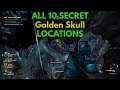 All 10 Secret Golden Skull Locations - Back 4 Blood