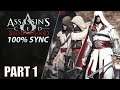 Assassin's Creed: Brotherhood 100% Sync Playthrough Part 1