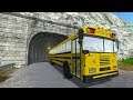 BeamNG drive - School Bus Crashes & Jumps #35