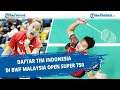 Daftar tim Indonesia di BWF Malaysia Open Super 750