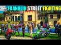 GTA 5 FRANKLIN DOING STREET FIGHT WITH UNDERWATER MAFIA BROTHER FOR DUGGAN BOSS GTA 5 GAMEPLAY #145