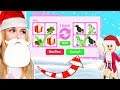 I Dressed Up As SANTA And Traded Presents In Adopt Me! (Roblox)