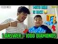 Motu Bhai Is Back - ๐ 1 Question = 1000 Diamonds ๐ || TSG Jash In Mama House - Vlog 4