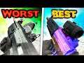 *NEW* Warzone Season 4: BEST GUNS ranking from WORST to BEST! (Warzone best loadouts)