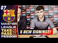 PES 2021 Barcelona Master League #7 | 5 NEW SIGNINGS!  WONDERKID impresses & Miss of the Season!