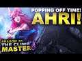 POPPING OFF ON AHRI! - Climb to Master S10 | League of Legends