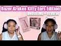 Razer Kraken Kitty Quartz Pink + Base Station Chroma Stand Unboxing + Review | Shelly Nicole Plays