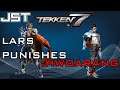 Tekken 7- Lars Punishes: Hwoarang (Tutorial) [1080p-60fps]