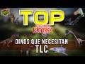 TOP ARK con PlayInkZ || Dinos que necesitan TLC || [PC-PS4-XBOXONE] (+ Cómo Tamearlos)