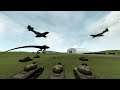WW2 Tanks & planes VS GODZILLA SNPC Fight Garry's Mod