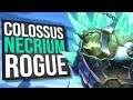 Deathrattle Rogue Feat HUGE COLOSSI!! | Standard | Hearthstone