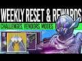 Destiny 2 | WEEKLY RESET & NEW REWARDS! Exotic LOOT, Weapons, Vendors, Activities & More (20th July)