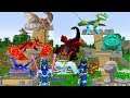 DOANH TRẠI RỒNG CỰC NHIỀU RỒNG ONE VÀ NOOB YETI ẤP TRỨNG RỒNG MỚI TRONG MINECRAFT