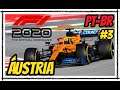 F1 2020 GAMEPLAY, GP ÁUSTRIA #3 DUBLADO EM PORTUGUÊS PT-BR (Lando Norris) McLaren