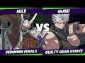 F@X 412 Winners Finals - GUMI (Chipp) Vs. Nile (Nagoriyuki) Guilty Gear Strive