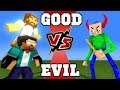 Good  VS Evil Baldi Challenge - Minecraft Animation