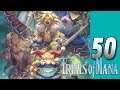 Lets Blindly Play Trials of Mana: Part 50 - Kevin - Kids Run Through the Street Corner