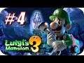 Luigi's Mansion 3 (Switch) Gameplay Español - Capitulo 4 "El Guarda de Seguridad"