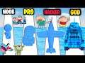 NOOB vs PRO vs HACKER Pixel Battle with Shinchan Oggy and Jack | Vikki Sena