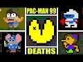 Pac-Man 99: All Character's DEATH ANIMATIONS + Game Over Themes
