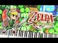 The Legend of Zelda The Minish Cap - Minish Village Theme Piano Tutorial Synthesia