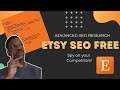ADVANCED Etsy Tag Research Strategy - Spy on your Competitors for FREE!