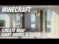 Automatic Doors & Gates | Minecraft Create Mod Tutorial