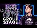 BEST COMEBACKS of TI9 THE INTERNATIONAL 2019 Group Stage - Dota 2
