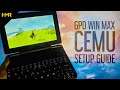 Cemu Setup Guide for GPD Win Max - Full Speed Breath of the Wild, Vulkan Cache Fix, Motion Controls