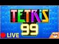 Gioco un po' alla meglio a Tetris 99