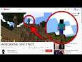 I didn't notice Herobrine until I read your Comments... (Minecraft)