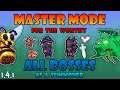 Master Mode For the Worthy - All Bosses as a Summoner - Terraria 1.4